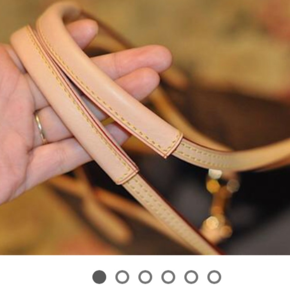 Vachetta strap protectors for neverfull